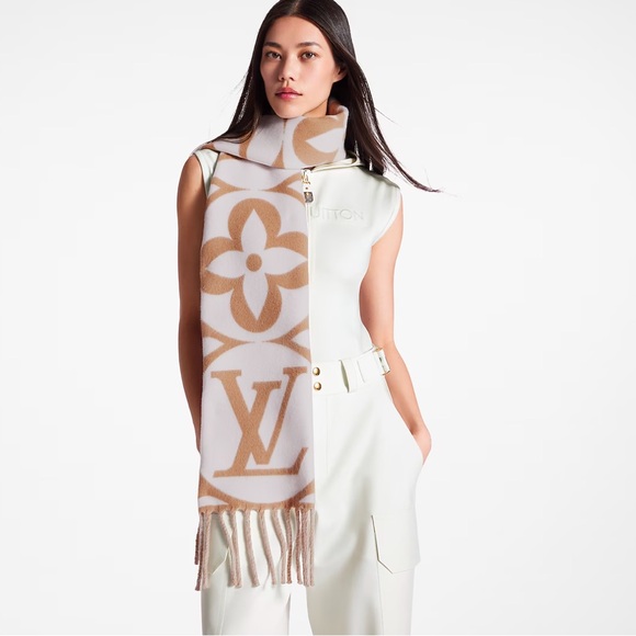 Louis Vuitton Medallion Scarf - Picture 1 of 8